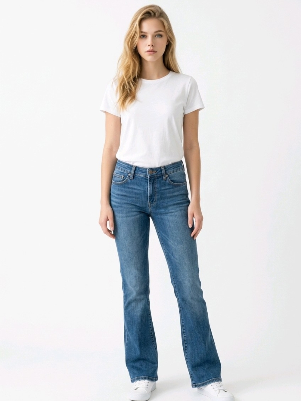 Lucky Brand Jeans Womens Size 6/28 Sofia Boot Blue Denim  Pocket Bootcut